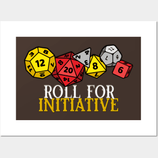 Roll for Initiative Posters and Art